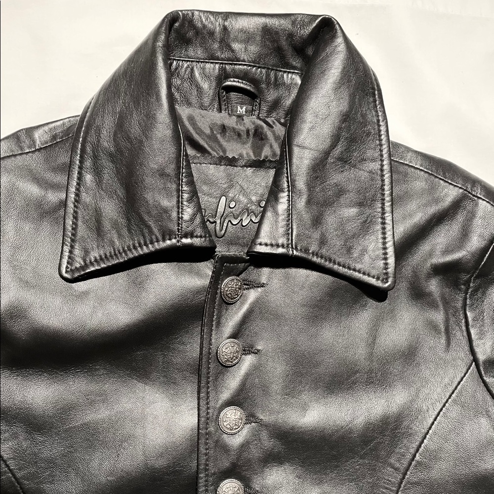 Men’s Infinity leather jacket - Picture 2 of 5